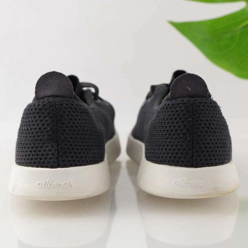 Allbirds Mens TS Tree Skipper Running Shoe Size 11 Navy Knit Lace Up Low Sneaker